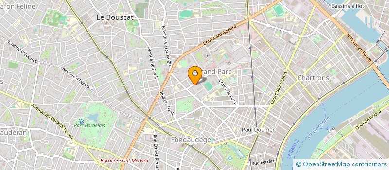 localisation de l'entreprise MONSIEUR IBRAHIMA TORONKA  BORDEAUX