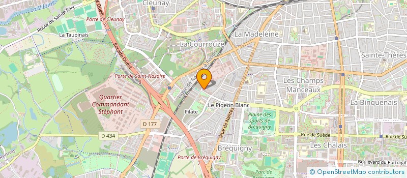 localisation de l'entreprise MONSIEUR IBRAHIMA TOUNKARA  SAINT-JACQUES-DE-LA-LANDE