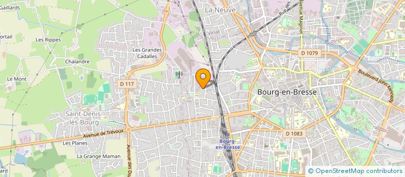 localisation de l'entreprise MONSIEUR IBRAHIMA TRAORE à BOURG-EN-BRESSE