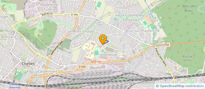 localisation de l'entreprise MONSIEUR IBRAHIMA TRAORE  CHELLES