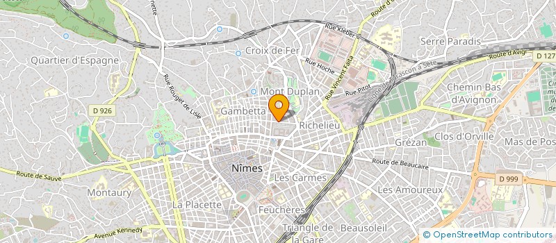 localisation de l'entreprise MONSIEUR IBRAHIMA VINOT  NIMES