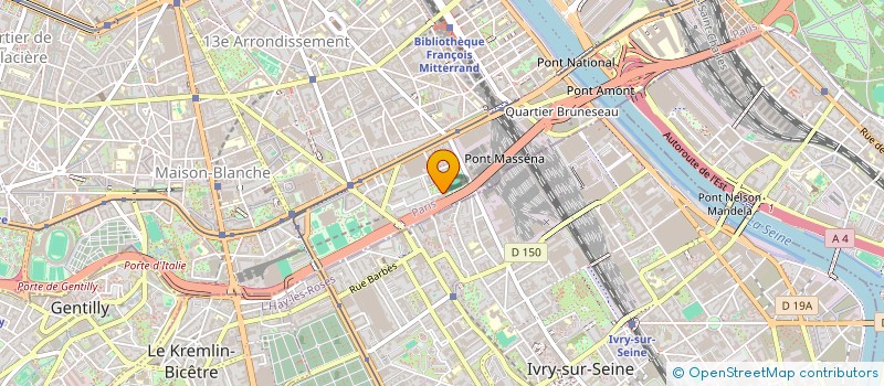 localisation de l'entreprise MONSIEUR IBRAHIMA YABA DIALLO  PARIS