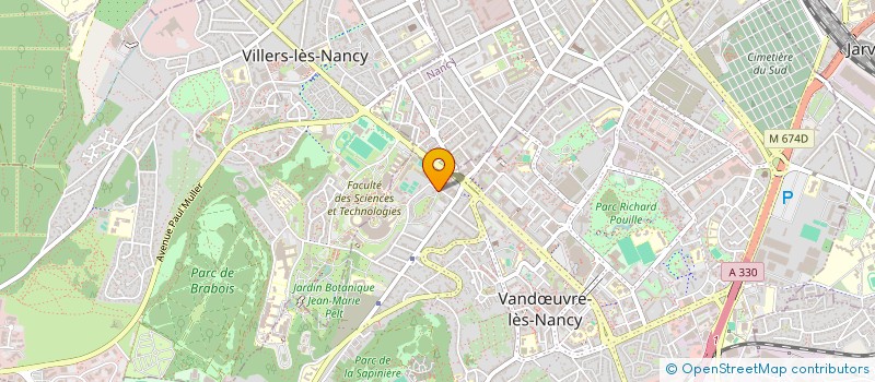 localisation de l'entreprise MONSIEUR IBRAHIME SOUMARE à VANDŒUVRE-LES-NANCY