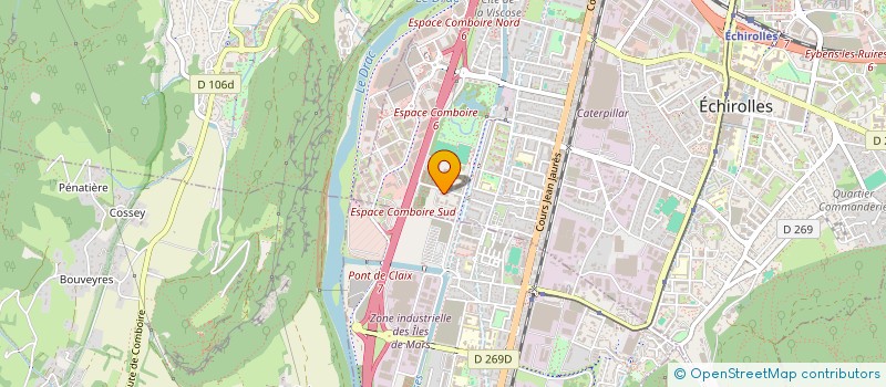 localisation de l'entreprise MONSIEUR IBRAMA NIAKH  ECHIROLLES