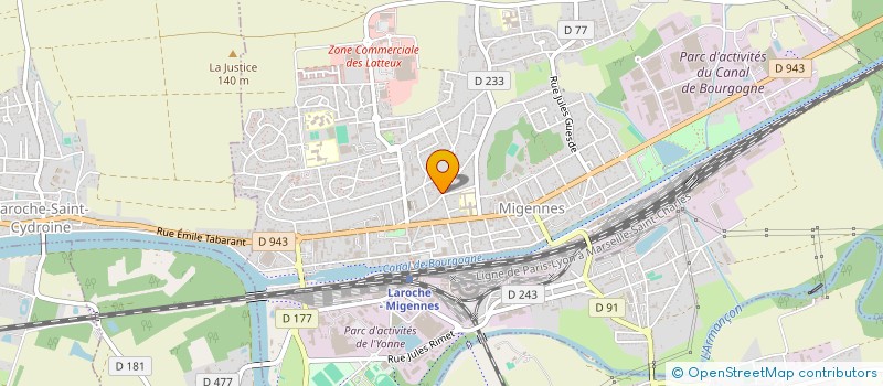 localisation de l'entreprise MONSIEUR IBRAR ABDULRAHIMZAI  MIGENNES