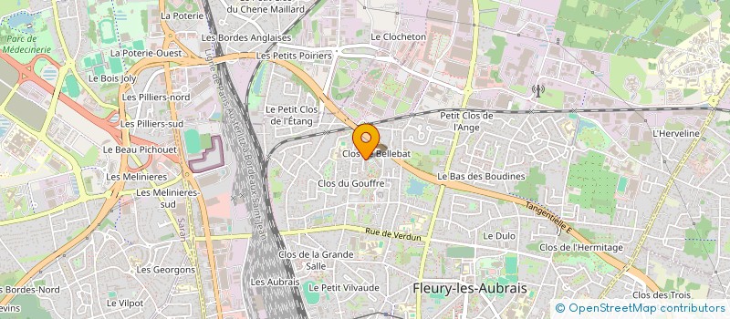 localisation de l'entreprise MONSIEUR IBRAR HUSSAIN  FLEURY LES AUBRAIS