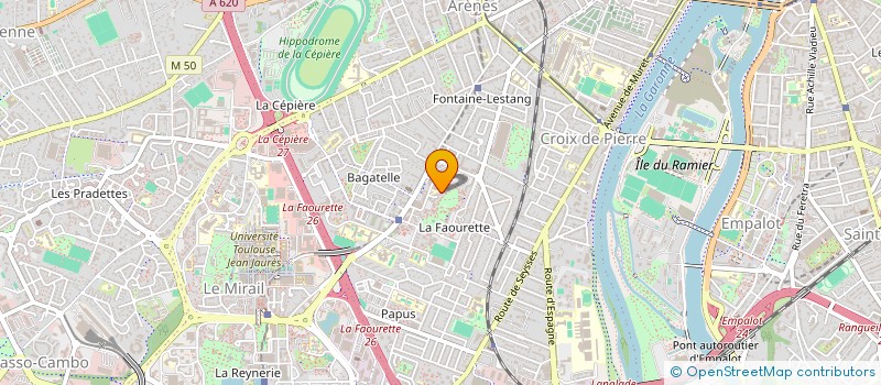 localisation de l'entreprise MONSIEUR IBRARULHAQ NOORI à TOULOUSE
