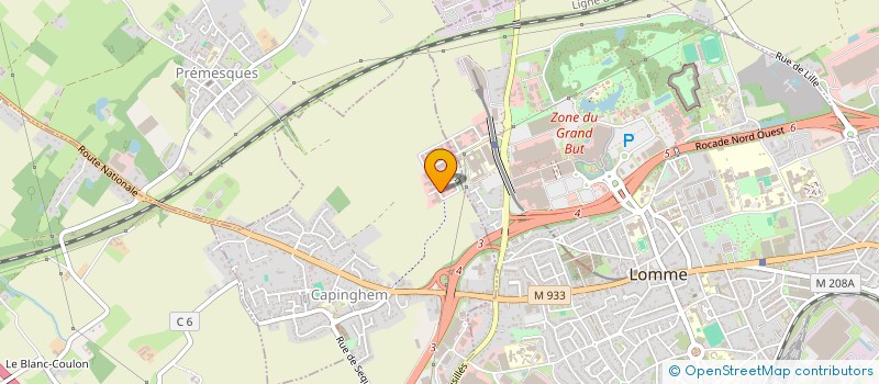 localisation de l'entreprise MONSIEUR IBRO AHMETOVIC  CAPINGHEM