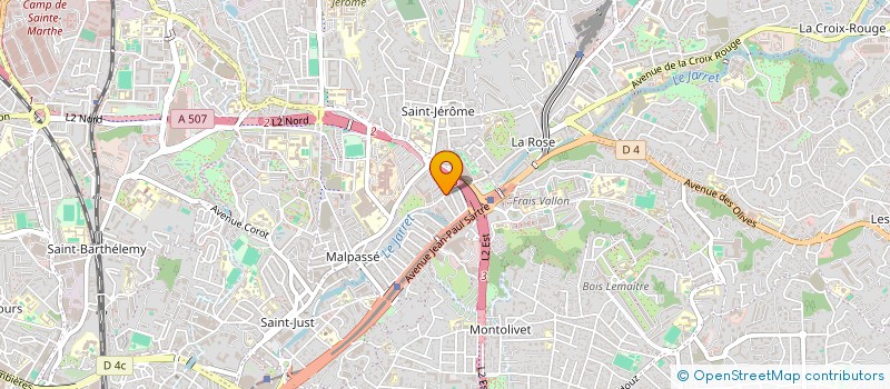 localisation de l'entreprise MONSIEUR IBROIHIM SOILIHI  MARSEILLE