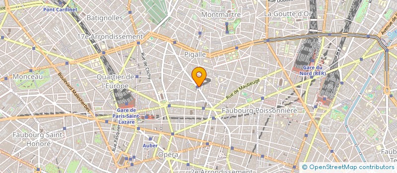 localisation de l'entreprise MONSIEUR ICARO GOMES VITOR  PARIS