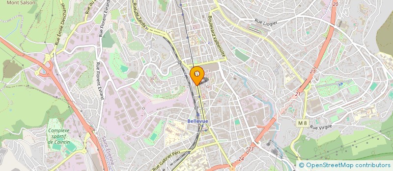 localisation de l'entreprise MONSIEUR ICHAM BARINA  SAINT-ETIENNE