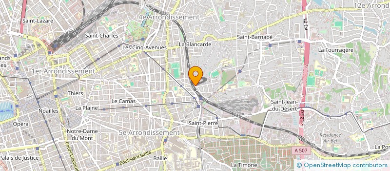 localisation de l'entreprise MONSIEUR ICHAM KADDOUS à MARSEILLE