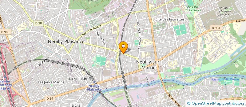 localisation de l'entreprise MONSIEUR ICHAM KRIDAN à NEUILLY-SUR-MARNE