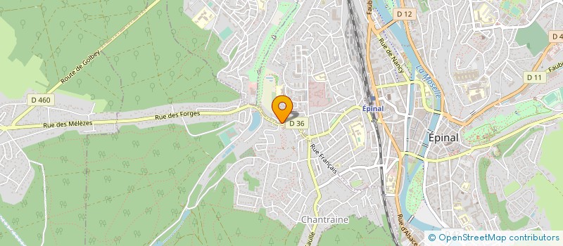 localisation de l'entreprise MONSIEUR ICHAM MESSAOUDI à EPINAL