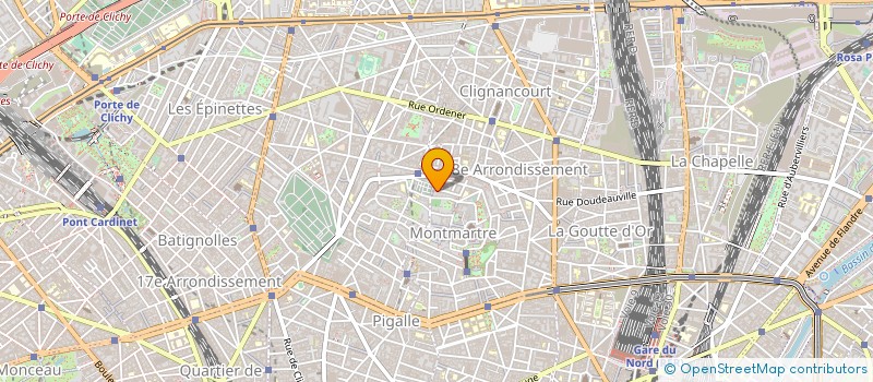 localisation de l'entreprise MONSIEUR ICHAM MOHTARIF  PARIS