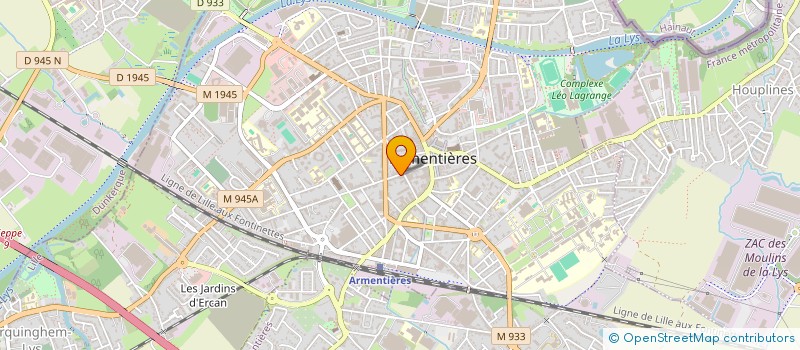 localisation de l'entreprise MONSIEUR ICHEM AOUACHERIA  ARMENTIERES