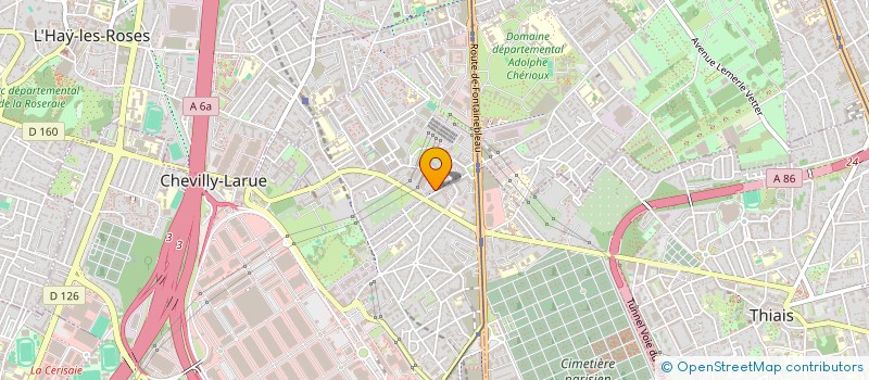 localisation de l'entreprise MONSIEUR ICHEM BOULKHEMAIR  CHEVILLY-LARUE