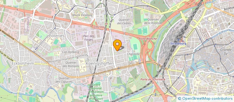 localisation de l'entreprise MONSIEUR ICHEM BOUZID à STRASBOURG