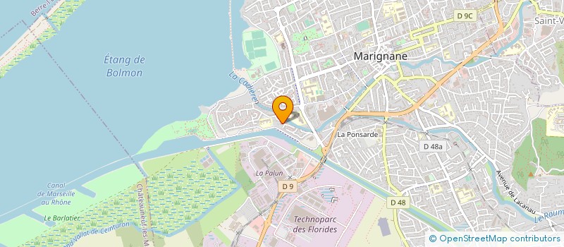 localisation de l'entreprise MONSIEUR ICHEM HAMZAOUI à MARIGNANE
