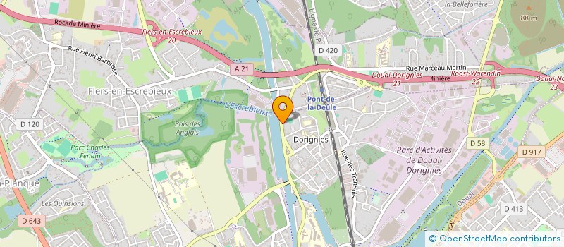 localisation de l'entreprise MONSIEUR ICHEM SAADA  DOUAI