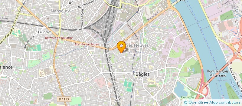localisation de l'entreprise MONSIEUR ICHKA VAN GILST  BEGLES