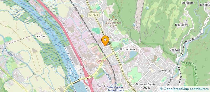 localisation de l'entreprise MONSIEUR IDA DEHI  SAINT-EGREVE