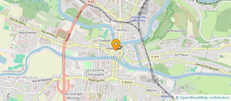 localisation de l'entreprise MONSIEUR IDDER DAOUDI à CHARLEVILLE-MEZIERES