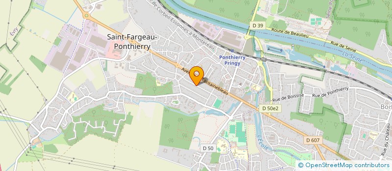 localisation de l'entreprise MONSIEUR IDDER EX BEN ALI BENIDDER  SAINT-FARGEAU-PONTHIERRY