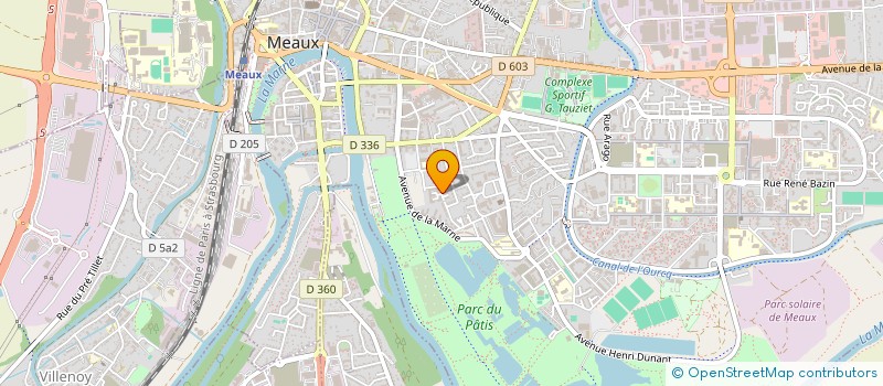 localisation de l'entreprise MONSIEUR IDDIR SAAD à MEAUX