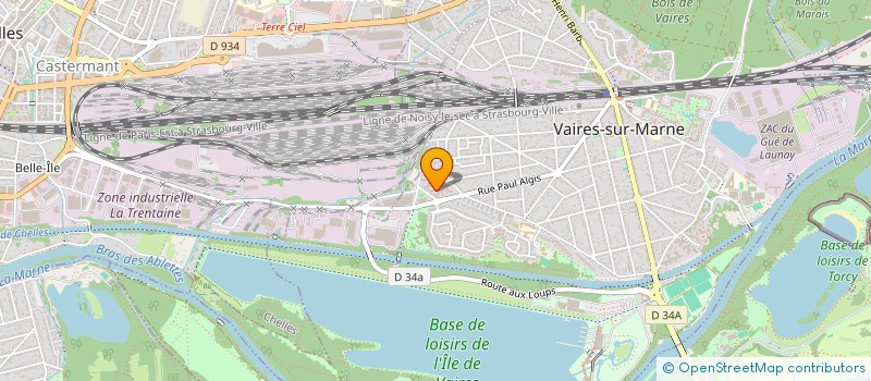 localisation de l'entreprise MONSIEUR IDDY NDOKO  VAIRES-SUR-MARNE