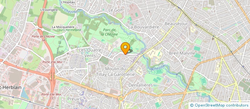 localisation de l'entreprise MONSIEUR IDER TOULAGUI  SAINT-HERBLAIN