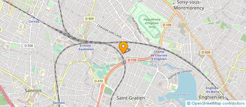 localisation de l'entreprise MONSIEUR IDERLIO JACQUET à EAUBONNE