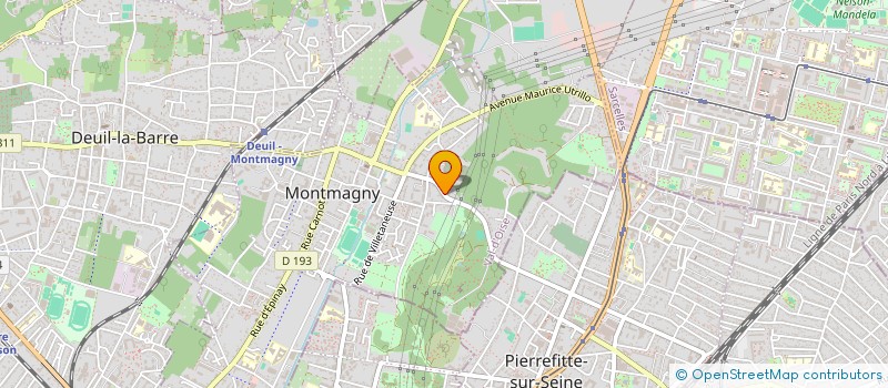 localisation de l'entreprise MONSIEUR IDIR AIT MOUSSA  MONTMAGNY