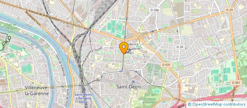 localisation de l'entreprise MONSIEUR IDIR AIT-SAADI à SAINT-DENIS