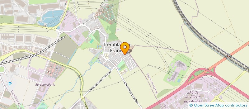 localisation de l'entreprise MONSIEUR IDIR AMELLAL à TREMBLAY-EN-FRANCE