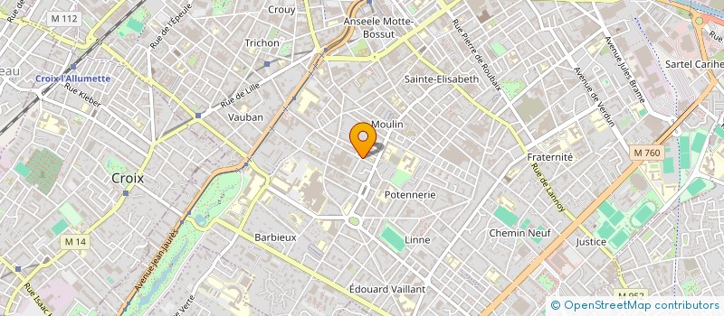 localisation de l'entreprise MONSIEUR IDIR AOUADI à ROUBAIX