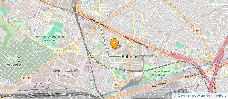 localisation de l'entreprise MONSIEUR IDIR BABOUCHE  BOBIGNY