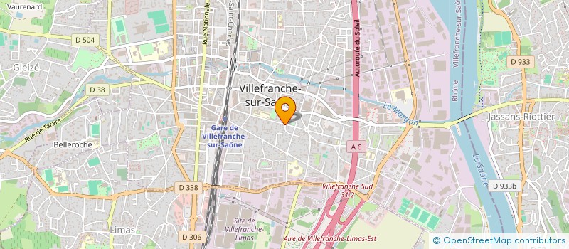 localisation de l'entreprise MONSIEUR IDIR BENSAADI  VILLEFRANCHE-SUR-SAONE