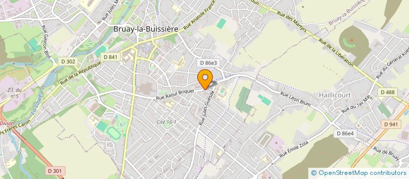 localisation de l'entreprise MONSIEUR IDIR CHELLI à BRUAY-LA-BUISSIERE