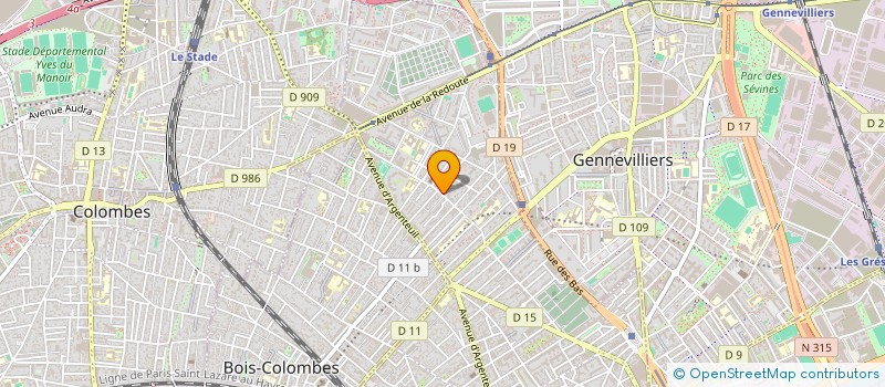 localisation de l'entreprise MONSIEUR IDIR CHEMMOUL  ASNIERES-SUR-SEINE