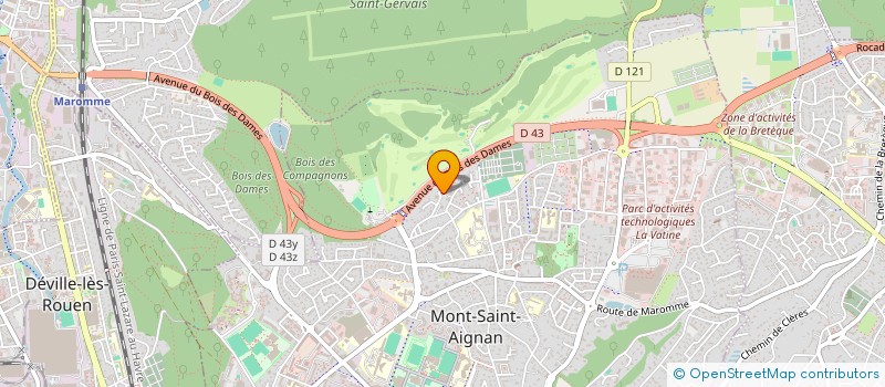 localisation de l'entreprise MONSIEUR IDIR CHERRADOU à MONT-SAINT-AIGNAN