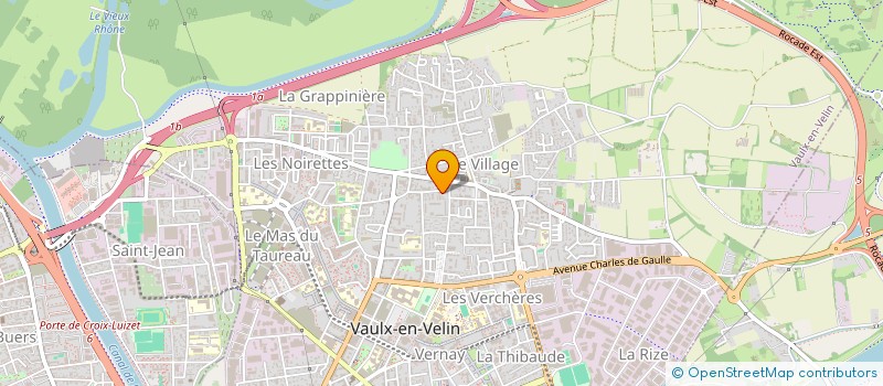 localisation de l'entreprise MONSIEUR IDIR DJEMAOUNE  VAULX-EN-VELIN