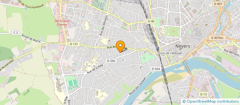 localisation de l'entreprise MONSIEUR IDIR FEDDAL à NEVERS