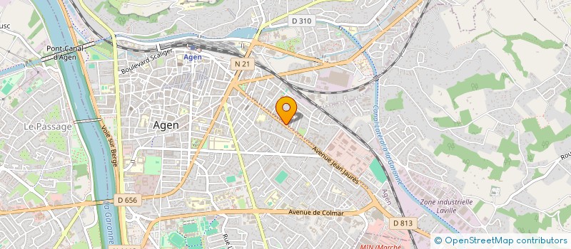 localisation de l'entreprise MONSIEUR IDIR GOUCEM  AGEN