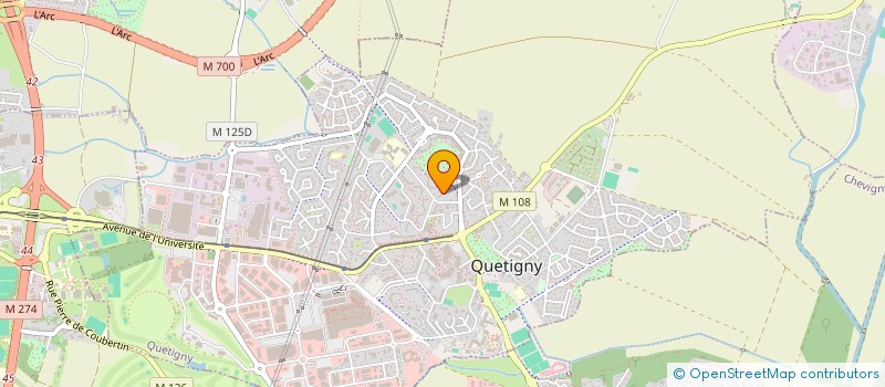 localisation de l'entreprise MONSIEUR IDIR HADID  QUETIGNY