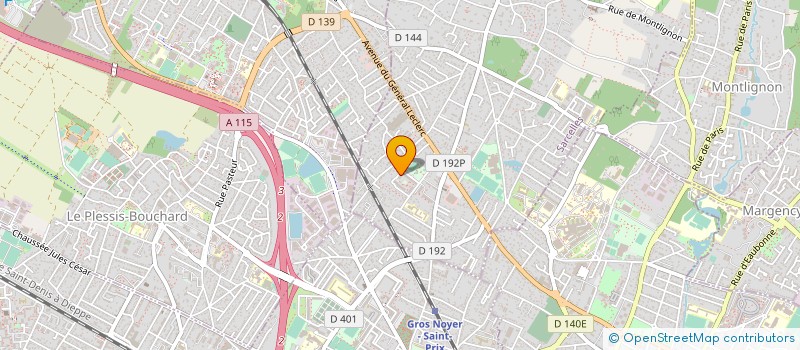 localisation de l'entreprise MONSIEUR IDIR HADJ ARAB à SAINT-PRIX