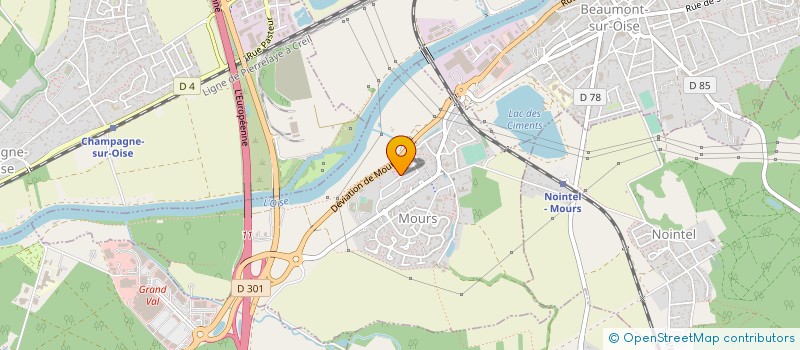 localisation de l'entreprise MONSIEUR IDIR HAMI  MOURS