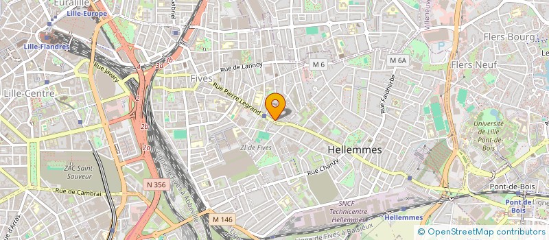 localisation de l'entreprise MONSIEUR IDIR HAMICHE à LILLE