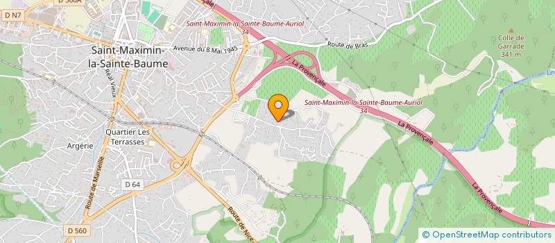 localisation de l'entreprise MONSIEUR IDIR KADRI  SAINT-MAXIMIN-LA-SAINTE-BAUME