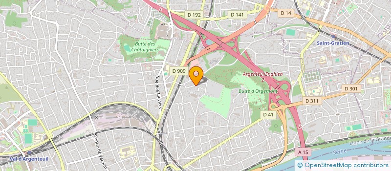 localisation de l'entreprise MONSIEUR IDIR KHAOUS  ARGENTEUIL